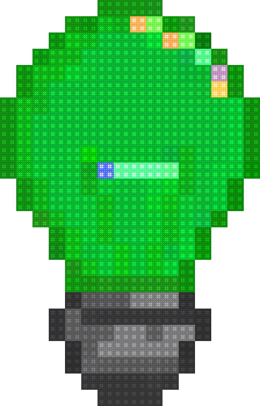 green bulb